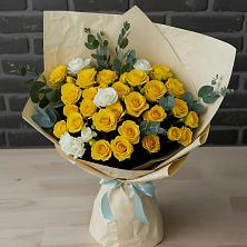 Букет цветов из:  Розы в Омсукчан
