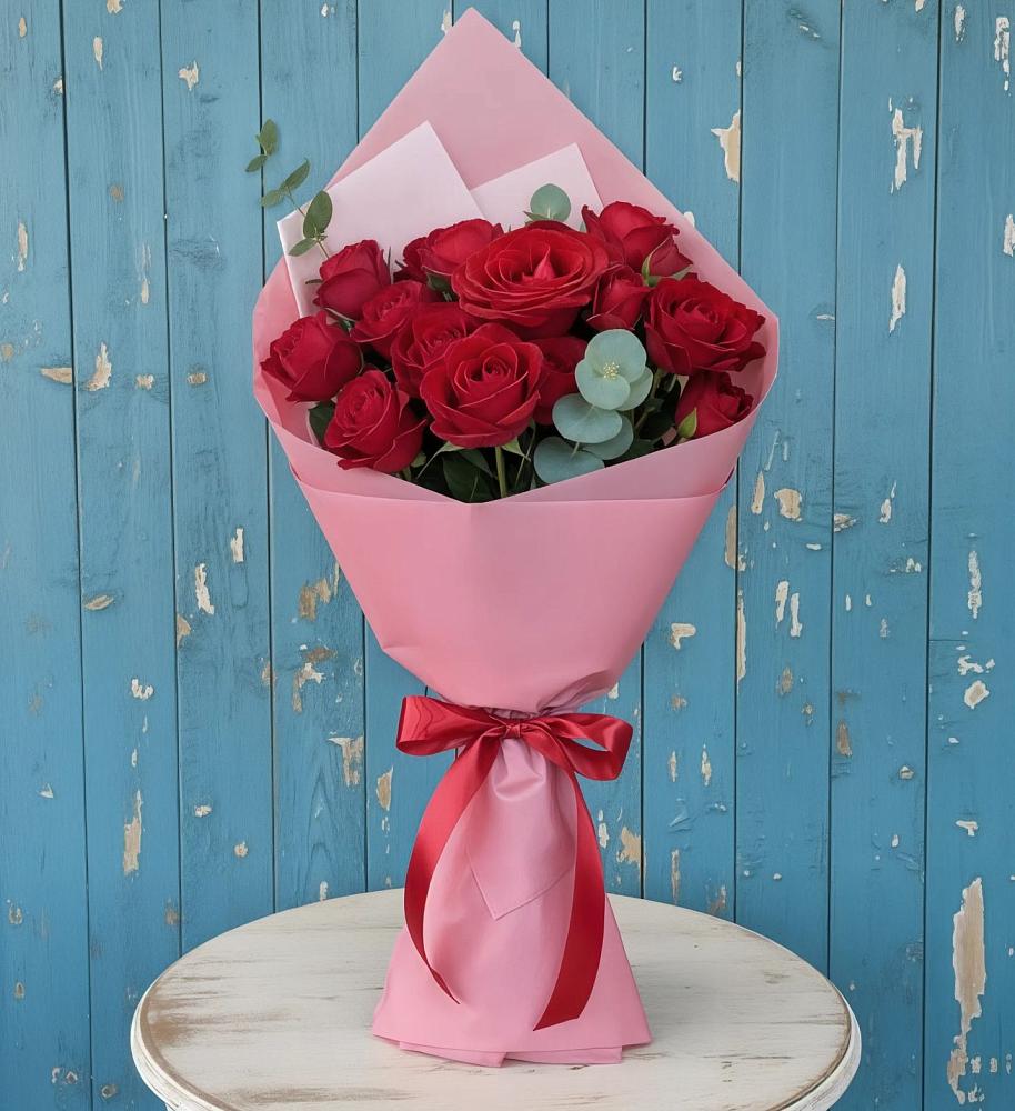 Букет цветов из: Розы в Омсукчан