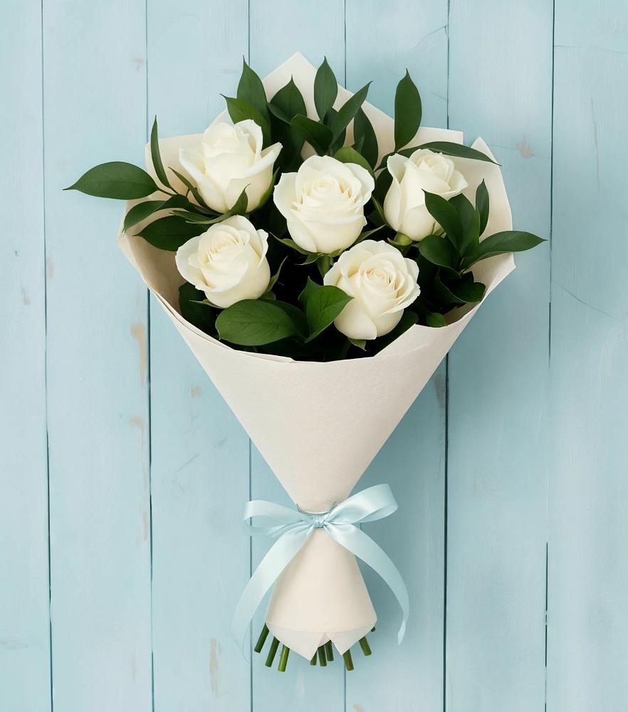 Букет цветов из: Розы в Омсукчан