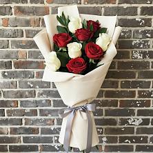 Букет цветов из:  Розы в Омсукчан