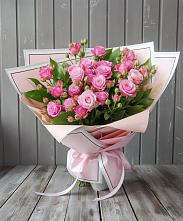 Букет Розовый кустик в Омсукчан