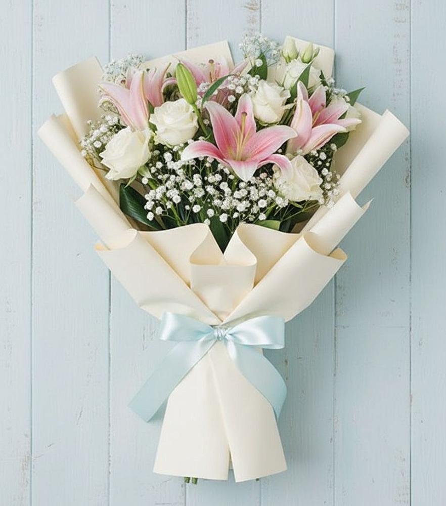 Букет цветов из: Лилии в Омсукчан