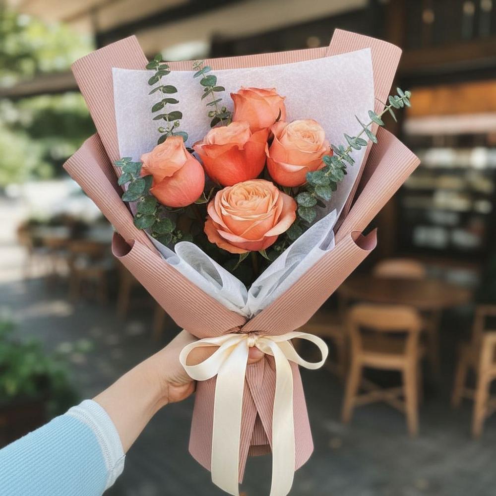 Букет цветов из: Розы в Омсукчан