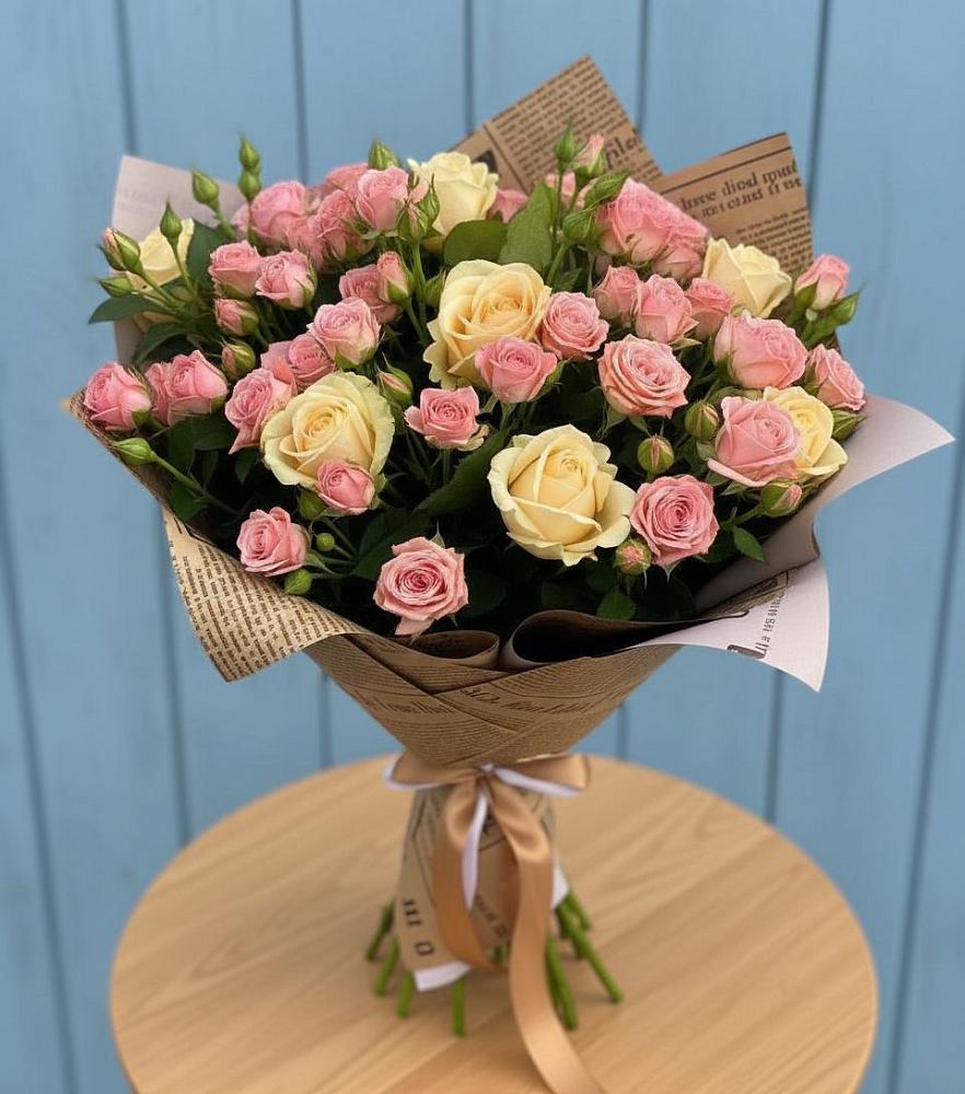 Букет цветов из: Розы в Омсукчан