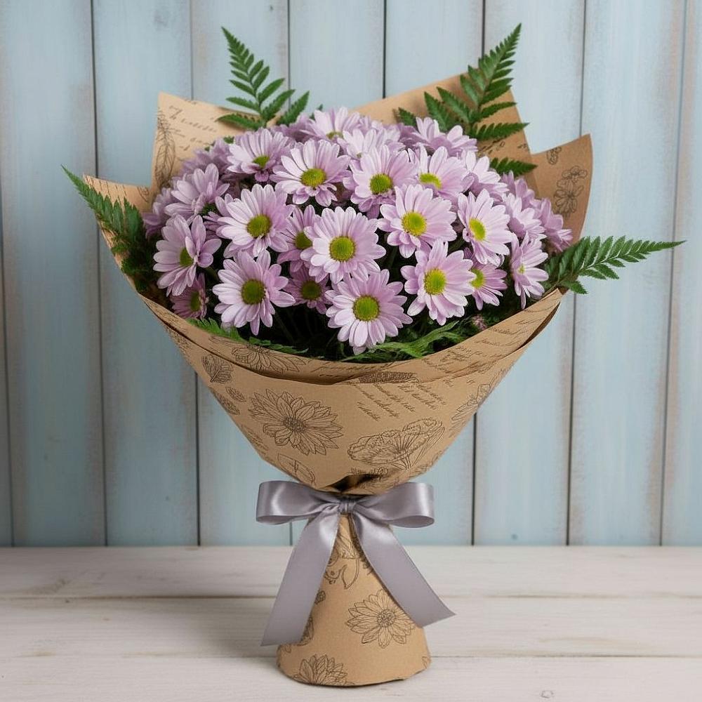 Букет цветов из: Хризантемы в Омсукчан