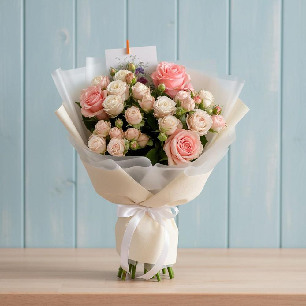 Букет цветов из: Розы в Омсукчан