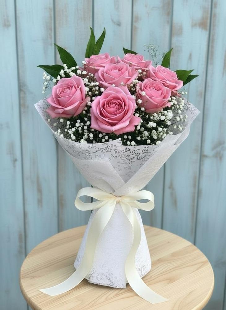 Букет цветов из: Розы в Омсукчан