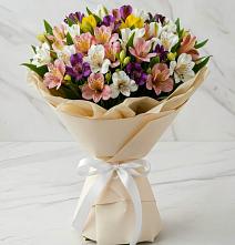 Букет цветов из:  Альстромерии #REPLACE_PRED# Омсукчан