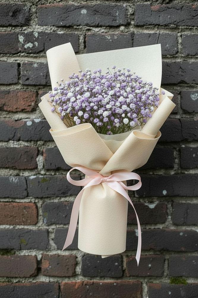 Букет цветов из: Гипсофила в Омсукчан