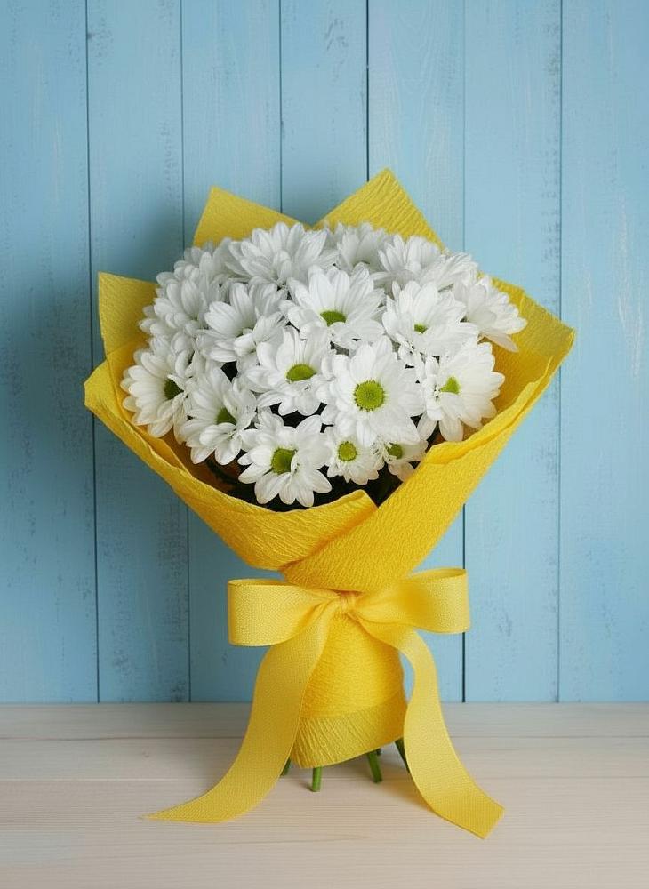 Букет цветов из: Хризантемы в Омсукчан