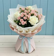 Букет цветов из:  Розы в Омсукчан