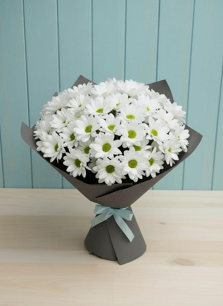 Букет цветов из: Хризантемы в Омсукчан