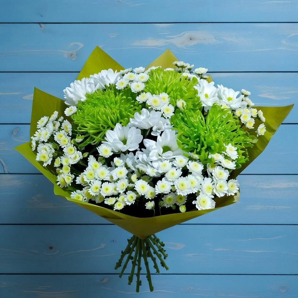 Букет цветов из: Хризантемы в Омсукчан