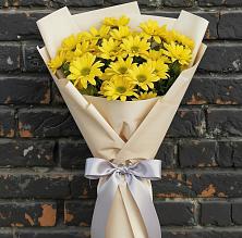 Букет цветов из:  Хризантемы в Омсукчан