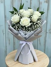 Букет цветов из:  Розы в Омсукчан