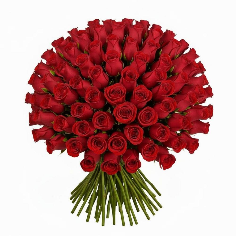 Букет Красные розы Чери Лав в Омсукчан