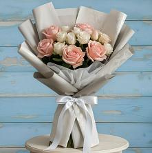 Букет цветов из:  Розы в Омсукчан