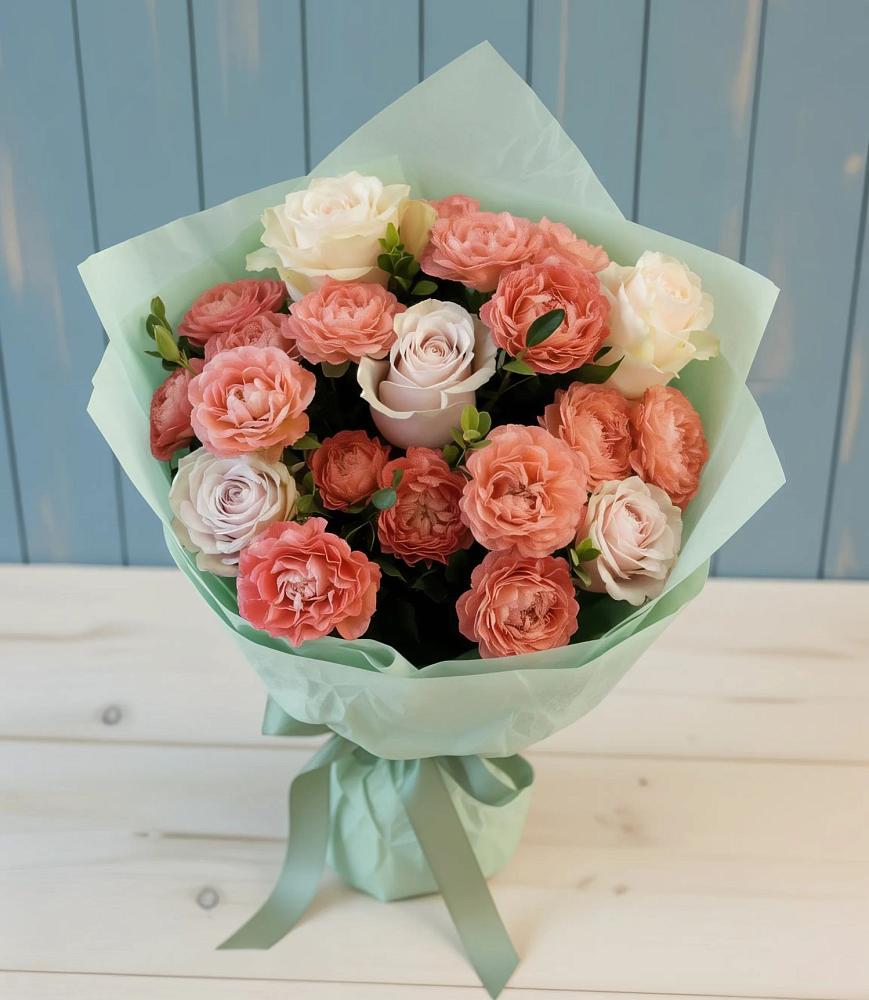 Букет цветов из: Розы в Омсукчан