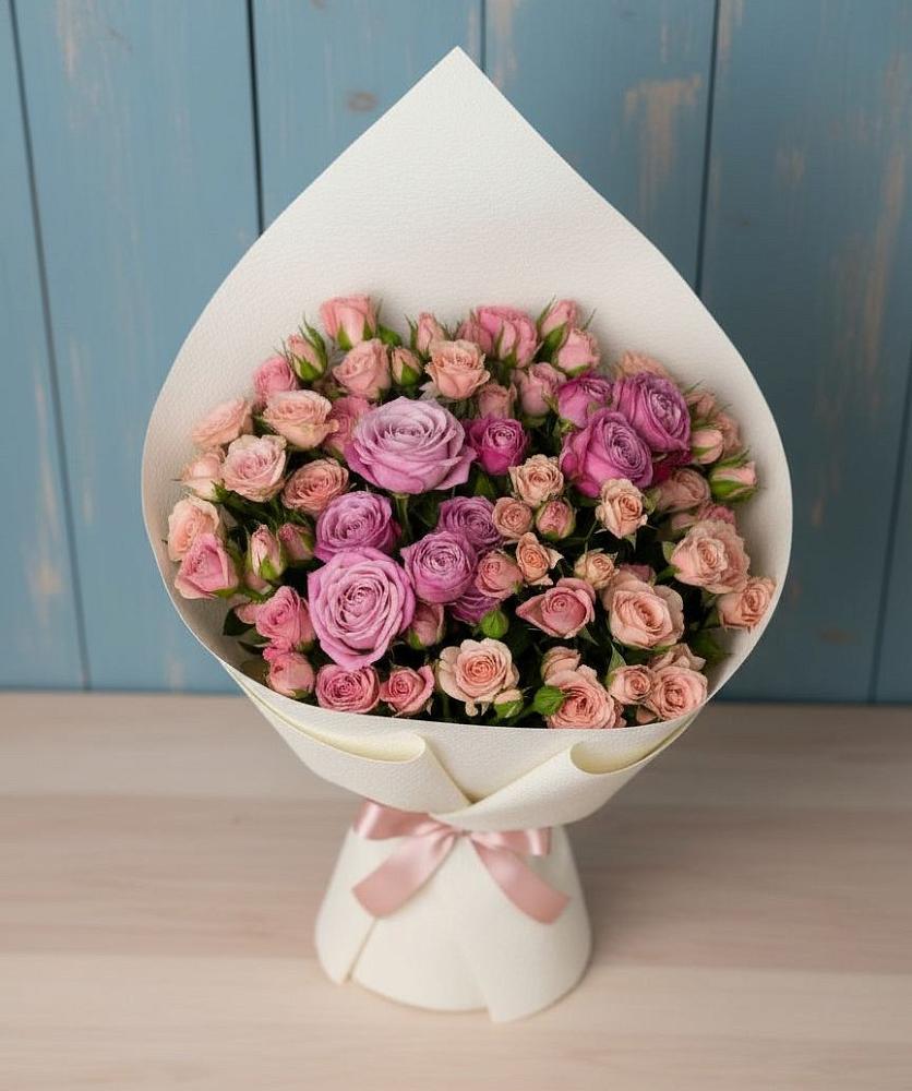 Букет цветов из: Розы в Омсукчан