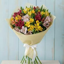 Букет цветов из:  Альстромерии в Омсукчан