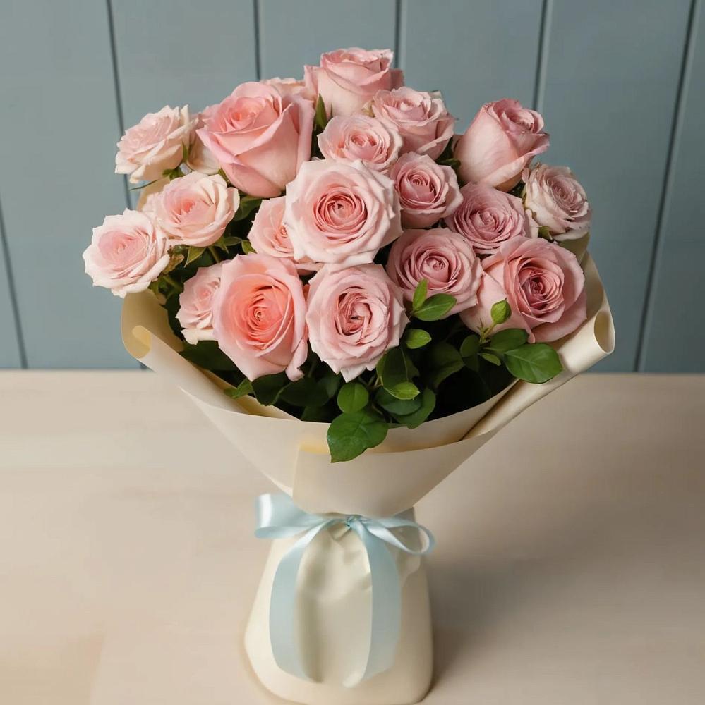 Букет Розовый шарм в Омсукчан